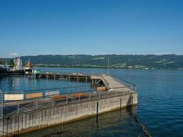 staden lindau vid Bodensjön foto