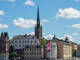 stockholms stad i sverige foto