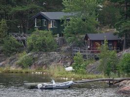 Östersjön nära stockholm foto