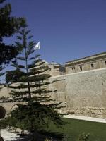 den gamla staden mdina på malta foto