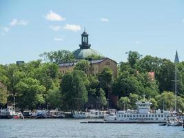 stockholms stad i sverige foto