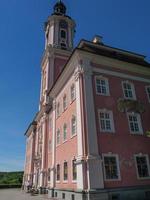 meersburg vid Bodensjön i Tyskland foto