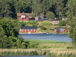 Östersjön nära stockholm foto