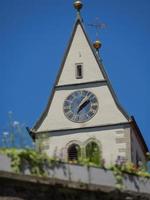 meersburg vid Bodensjön i Tyskland foto