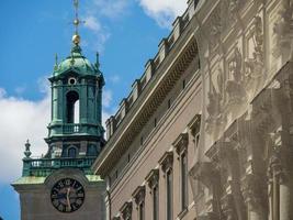stockholm city i sverige foto