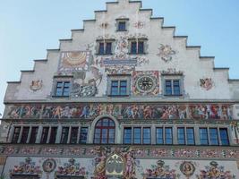 staden lindau vid Bodensjön foto