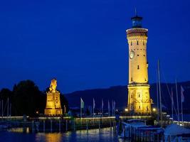 Lindau vid Bodensjön i Tyskland foto