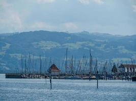 staden lindau vid Bodensjön foto