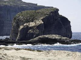 ön Gozo vid Medelhavet foto