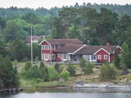 Östersjön nära stockholm foto