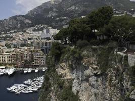 monaco vid Medelhavet foto