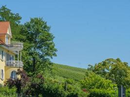 meersburg vid Bodensjön i Tyskland foto