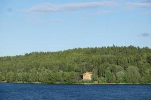 Östersjön nära stockholm foto