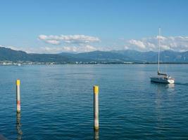 staden lindau vid Bodensjön foto