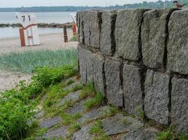 staden eckernfoerde vid Östersjön foto