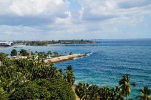 obelisken av santo domingo i den dominikanska republiken foto