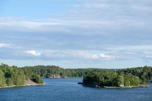 Östersjön nära stockholm foto