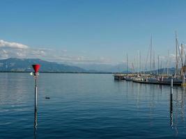 staden lindau vid Bodensjön foto