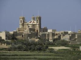 ön Gozo vid Medelhavet foto