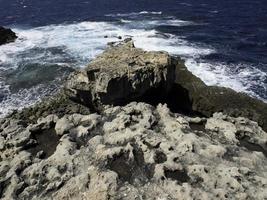 ön Gozo vid Medelhavet foto