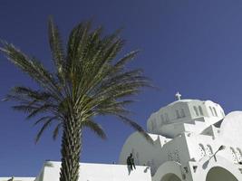 Santorini Island i Grekland foto