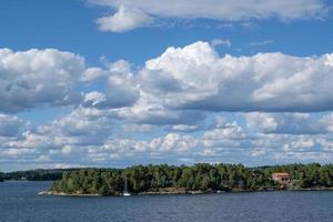 stockholm och Östersjön foto