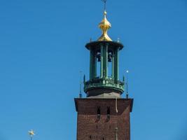 stockholms stad i sverige foto