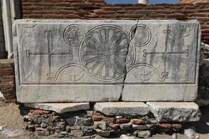 basilikan St. john i selcuk town, izmir, turkiet foto