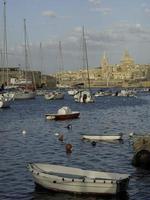 staden valetta på malta ön foto