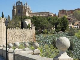 den gamla staden toledo i Spanien foto