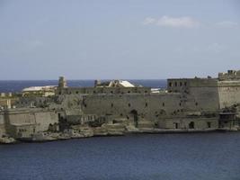 staden valetta på malta ön foto