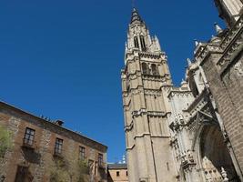 den gamla staden toledo i Spanien foto