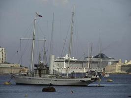 staden valetta på malta ön foto