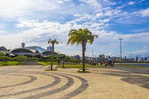 rio de janeiro rio de janeiro Brasilien 2020 flamengo beach panoramautsikt och stadsbild rio de janeiro Brasilien. foto