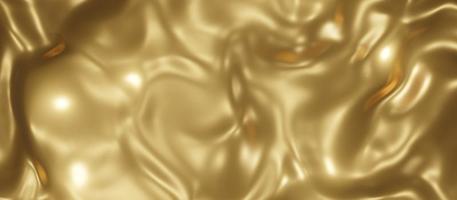lyxigt glänsande tyg textur guld glitter bakgrund 3d illustration foto