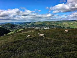 utsikt över Caradoc-kullarna i Shropshire foto