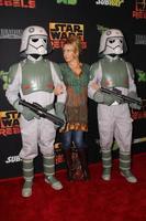 los angeles, sep 27 - joely fisher på star wars rebells premiärvisning på amc century city den 27 september 2014 i century city, ca. foto