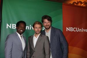 los angeles, 13 jul - harold perrineau, matt ryan, charles halford på nbcuniversal juli 2014 tca på beverly hilton den 13 juli 2014 i beverly hills, ca. foto