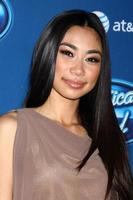 los angeles, 9 januari - jessica sanchez deltar i premiärevenemanget för american idol på royce hall, ucla den 9 januari 2013 i westwood, ca. foto