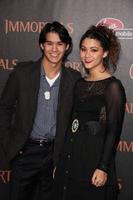 los angeles, 7 nov - fivel sewart, booboo stewart anländer till the immortals 3d-premiär på nokia theater at la live den 7 november 2011 i West Hollywood, ca. foto