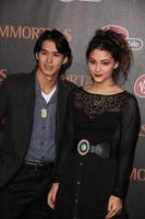 los angeles, 7 nov - fivel sewart, booboo stewart anländer till the immortals 3d-premiär på nokia theater at la live den 7 november 2011 i West Hollywood, ca. foto