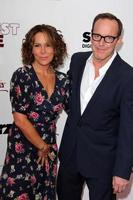 los angeles, 22 maj - jennifer grey, clark gregg på trust me specialvisning på egyptisk teater den 22 maj 2014 i los angeles, ca. foto