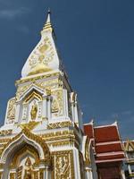phra som prasiterar pagoden i nakhon phanom, Thailand foto