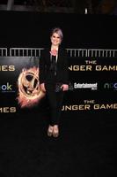 los angeles, 12 mars - kelly osbourne anländer till premiären för hunger games på nokia theater at la live den 12 mars 2012 i los angeles, ca. foto