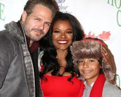 los angeles, 27 nov - bradford sharp, keesha sharp, solomon sharp vid den 85:e årliga hollywood julparaden på hollywood boulevard den 27 november 2016 i los angeles, ca. foto