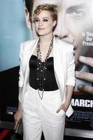 los angeles, 27 september - evan rachel wood anländer till the ides of march la premiär på Academy of motion picture arts and sciences den 27 september 2011 i Beverly Hills, ca. foto