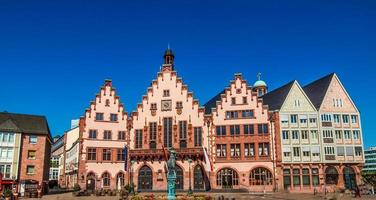 hdr roemerberg i frankfurt foto