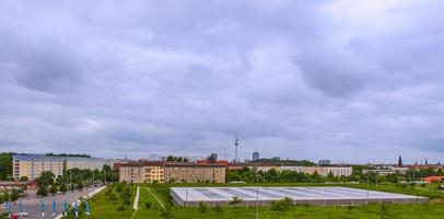 hdr vy över berlin, tyskland foto