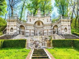 hdr villa della regina, turin foto