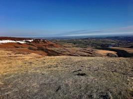 utsikt över Yorkshire Moors nära Holmfirth foto